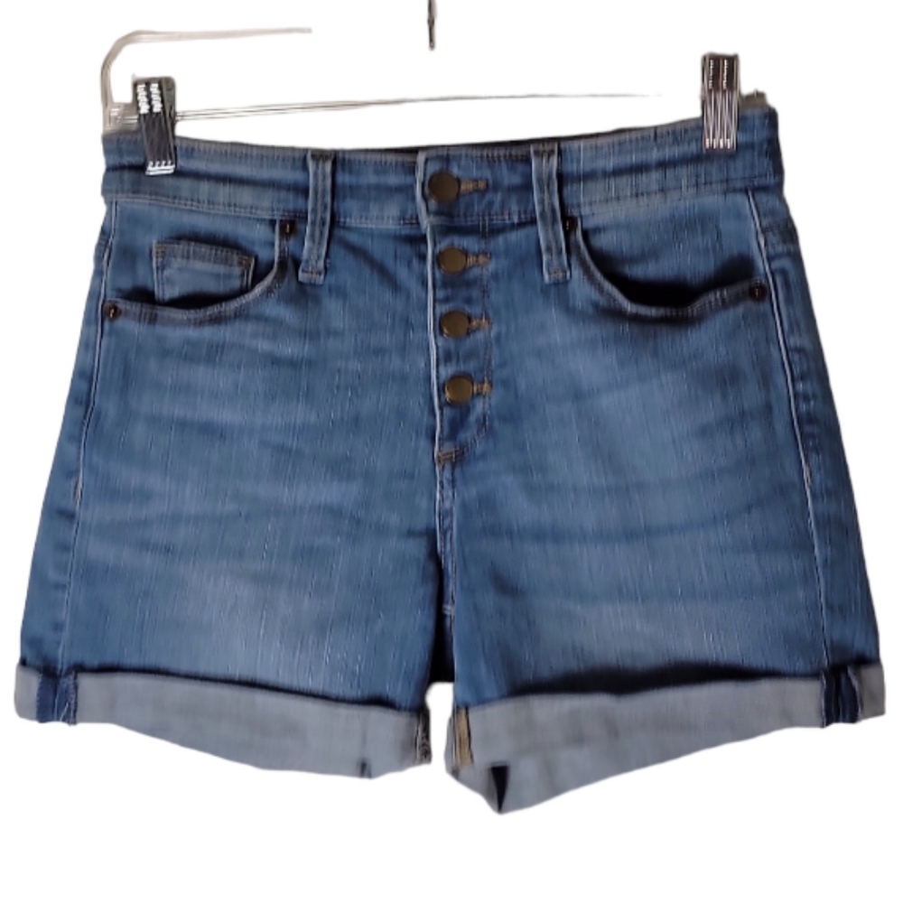 Universal Thread High Rise Button Fly Cuff Jeans … - image 1